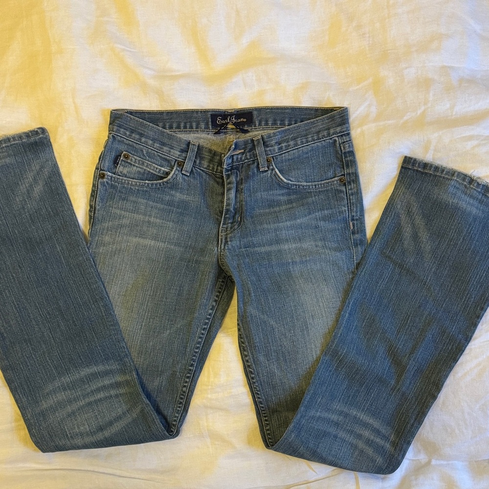 Earl Jeans Women's Light Blue, Cigarette Leg Jeans Size26